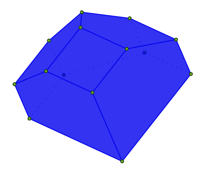 A 3-dim. associahedron