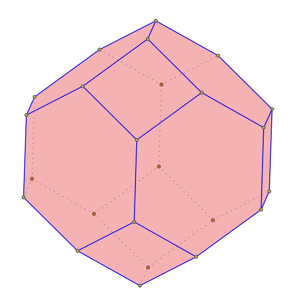 A 3-dim. permutahedron